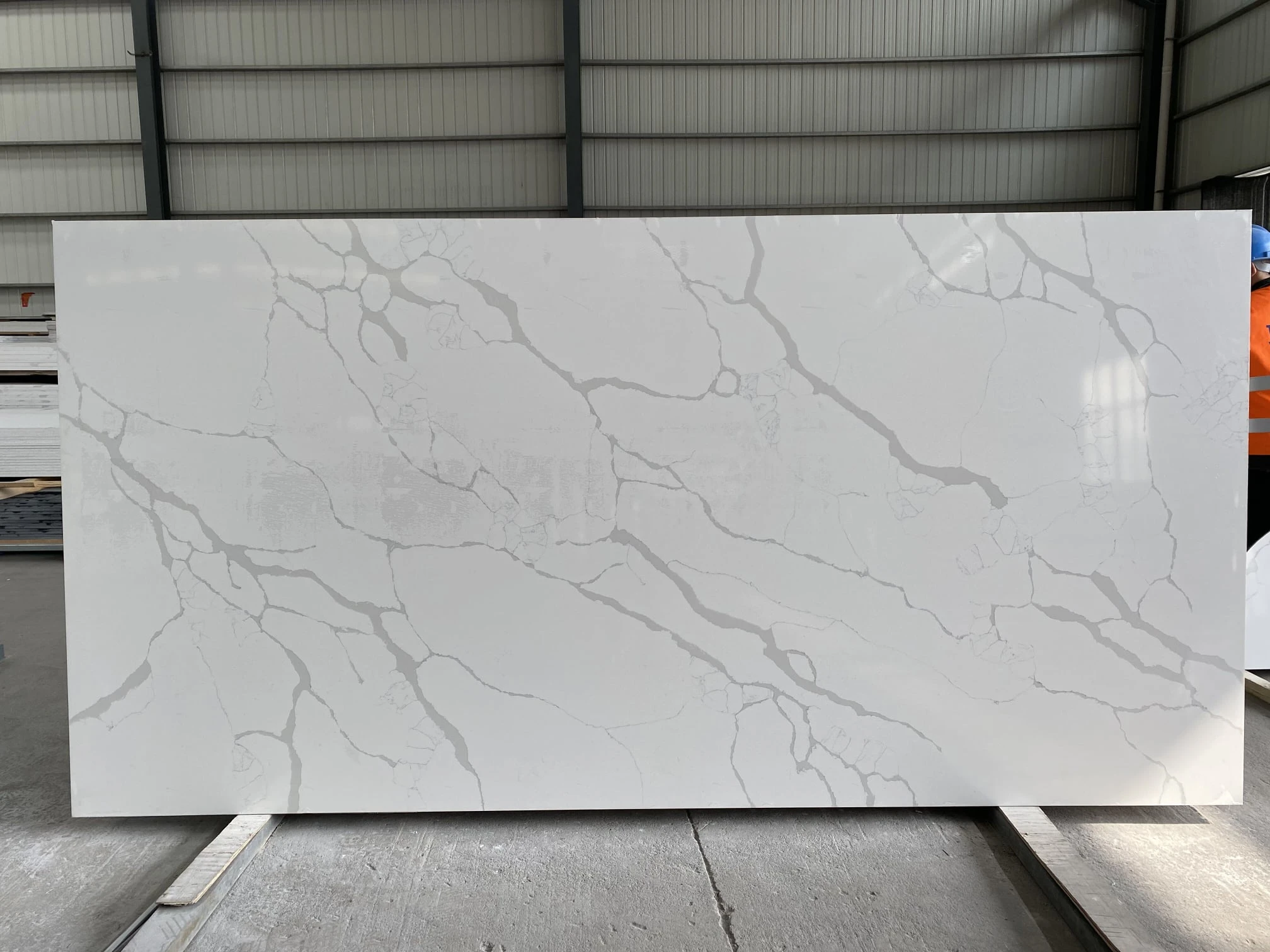 Calacatta White stone slab
