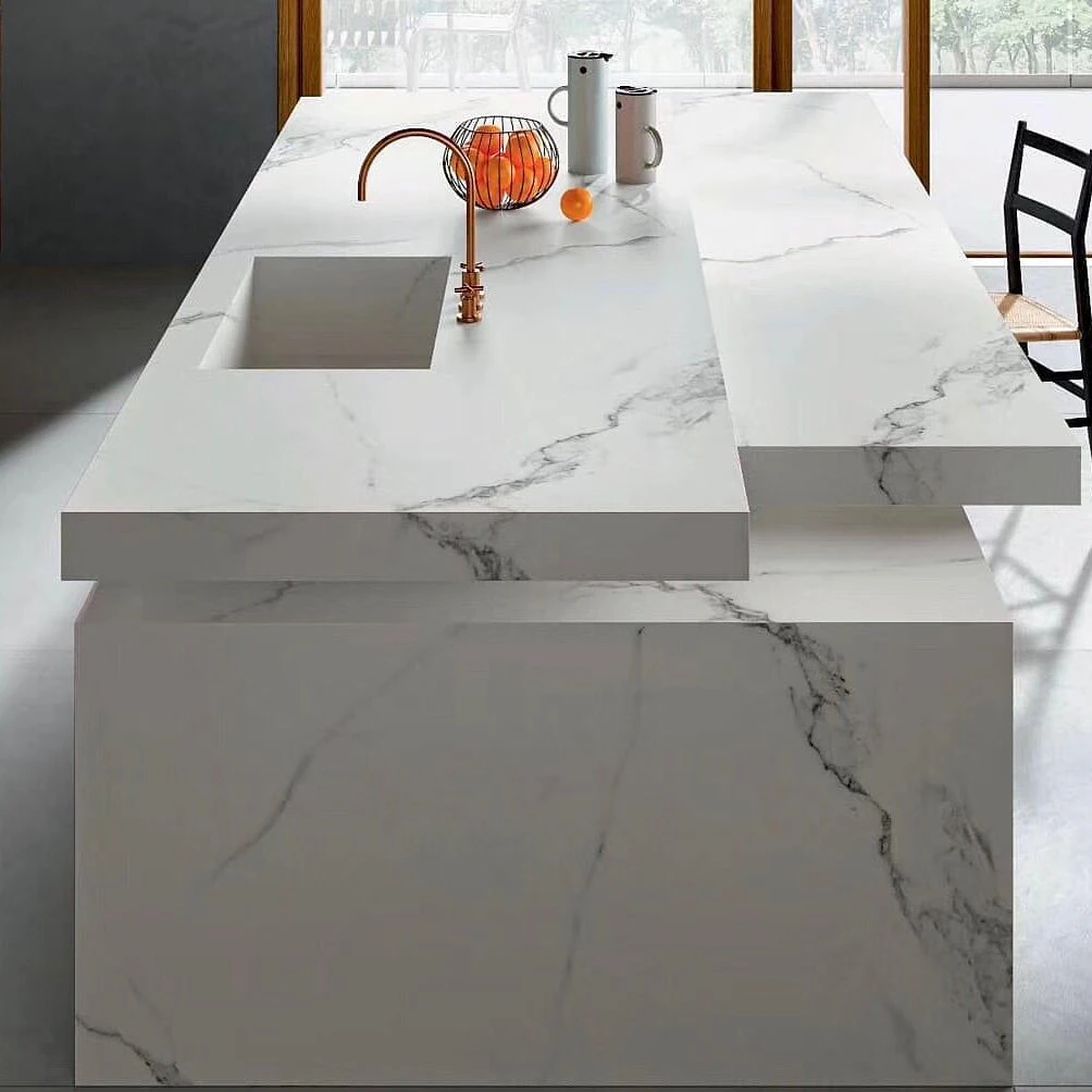 Calacatta White Marble table