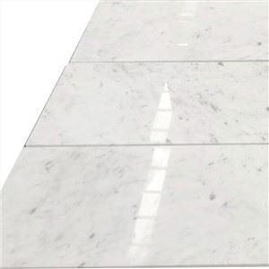 내부 바닥과 벽 장식을위한 흰색 카라라 대리석