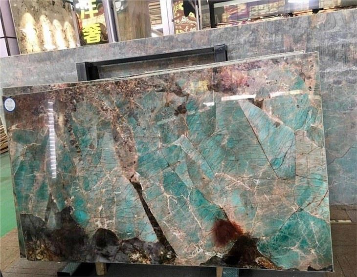Amazon Green Marble High-end Decoration