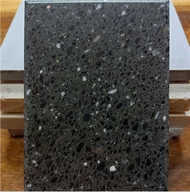 블랙 테라초 플로어