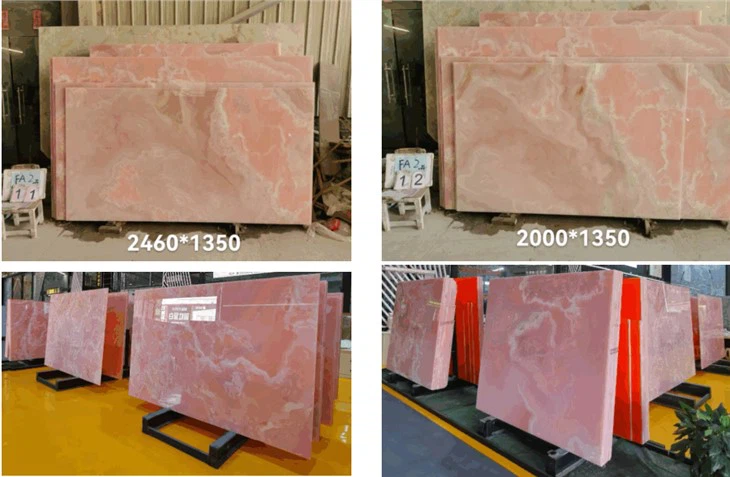 Pink Onyx Purple Jade Onyx Marble For Decoration Wall And Floor